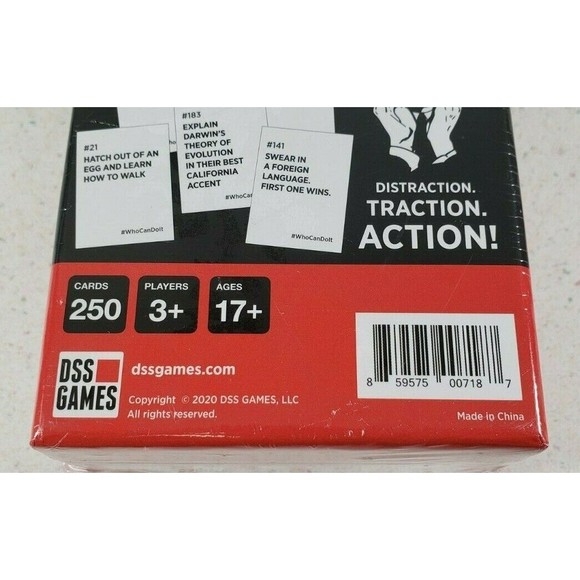 Who Can Do It Party Game New Sealed - Picture 6 of 8